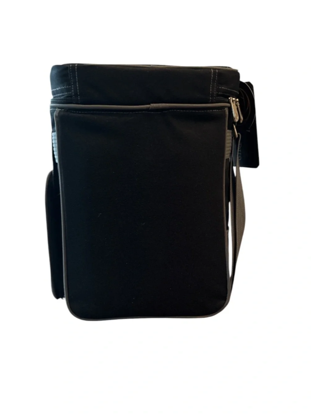 Legacy Duet Wine Cheese Tote Black Grey J.P. Morgan 2 Bottle NWT